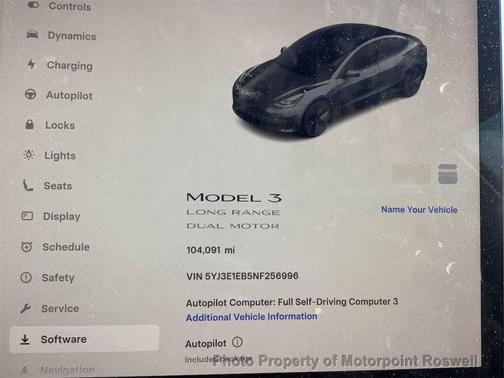 Gray 2022 Tesla Model 3 Long Range