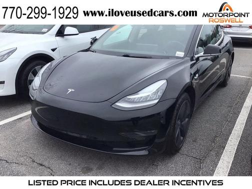 Black 2018 Tesla Model 3 Long Range