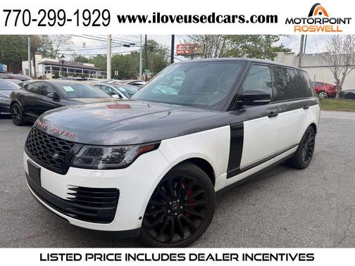 White 2019 Land Rover Range Rover 5.0L V8 Supercharged Autobiography