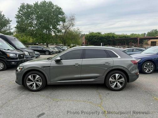 Chronos Gray Metallic 2024 Audi Q8 e-tron Premium