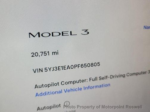 2023 Tesla Model 3 Standard Range