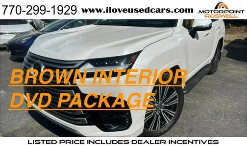 Eminent White Pearl 2025 Lexus LX 600 Luxury
