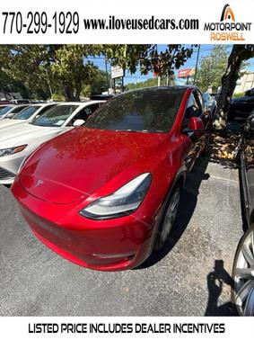 Ultra Red 2024 Tesla Model Y Long Range Dual Motor All-Wheel Drive