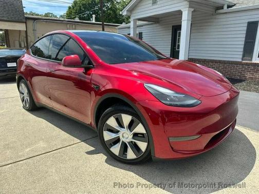 Ultra Red 2024 Tesla Model Y Long Range Dual Motor All-Wheel Drive