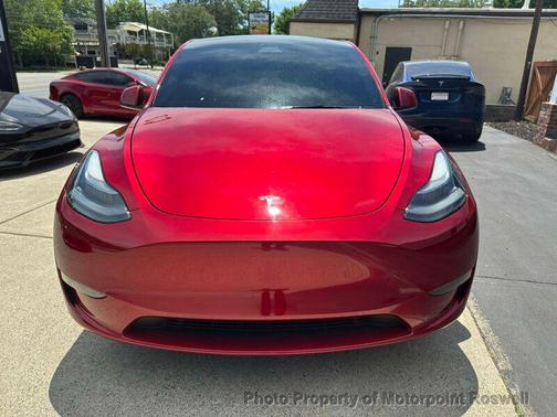 Ultra Red 2024 Tesla Model Y Long Range Dual Motor All-Wheel Drive