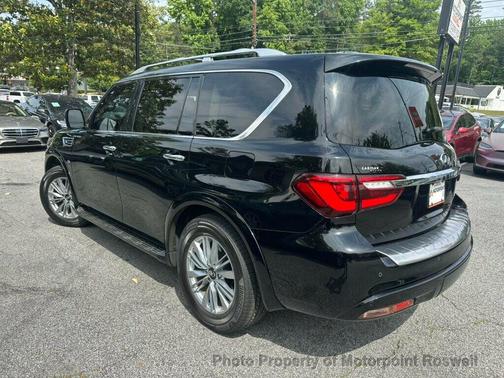 Black Obsidian 2020 INFINITI QX80 Luxe