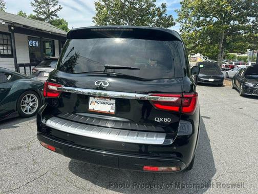 Black Obsidian 2020 INFINITI QX80 Luxe