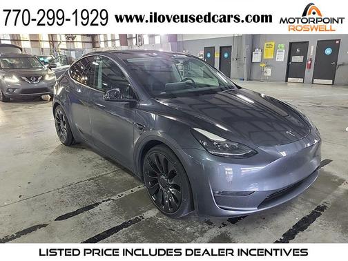2022 Tesla Model Y Performance Dual Motor All-Wheel Drive