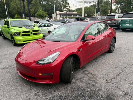 Red Multi-Coat 2023 Tesla Model 3 Long Range