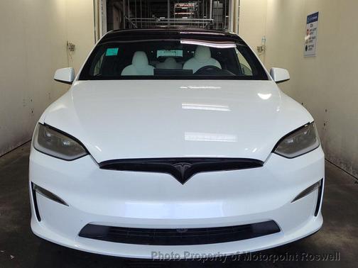 Pearl White Multi-Coat 2026 Tesla Model X All-Wheel Drive