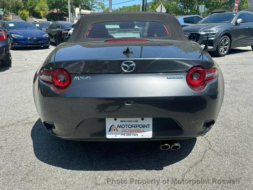 Machine Gray Metallic 2024 Mazda MX-5 Miata Grand Touring