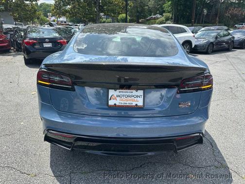 Frost Blue Metallic 2026 Tesla Model S Plaid