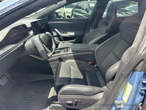 Frost Blue Metallic 2026 Tesla Model S Plaid