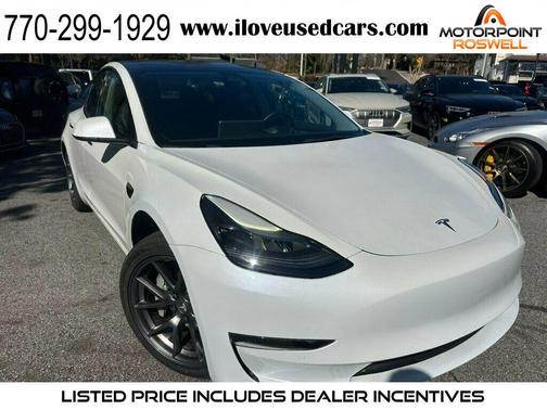 2021 Tesla Model 3 Standard Range Plus