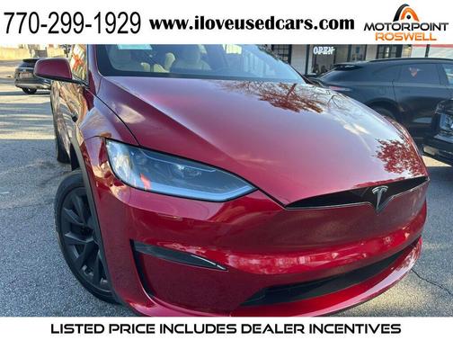 Ultra Red 2024 Tesla Model X Long Range