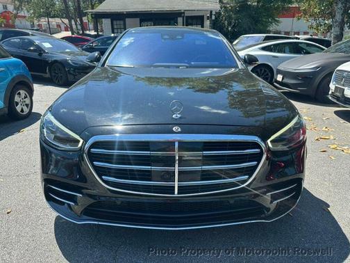 Black 2021 Mercedes-Benz S-Class 4MATIC