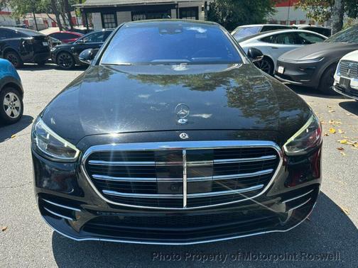 Black 2021 Mercedes-Benz S-Class 4MATIC