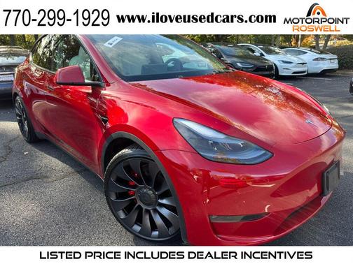 2021 Tesla Model Y Performance Dual Motor All-Wheel Drive