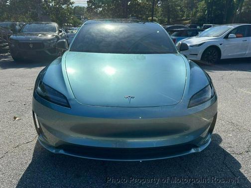 Deep Blue Metallic 2025 Tesla Model 3 Performance