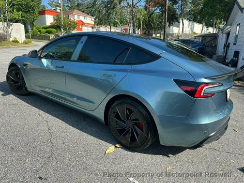 Deep Blue Metallic 2025 Tesla Model 3 Performance