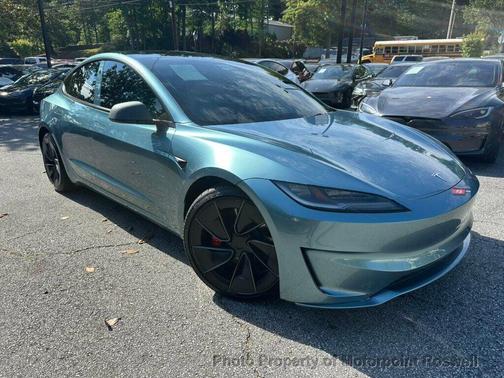 Deep Blue Metallic 2025 Tesla Model 3 Performance