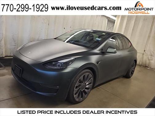 2022 Tesla Model Y Performance Dual Motor All-Wheel Drive