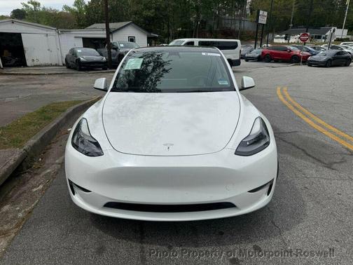 Pearl White Multi-Coat 2022 Tesla Model Y Performance Dual Motor All-Wheel Drive