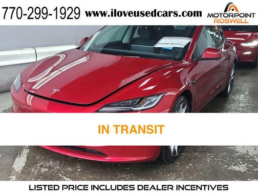 2024 Tesla Model 3 Standard Range