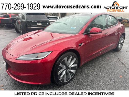 2024 Tesla Model 3 Standard Range