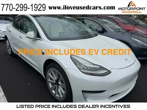 2020 Tesla Model 3 Standard Range Plus