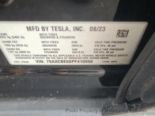2023 Tesla Model X Plaid Tri Motor All-Wheel Drive