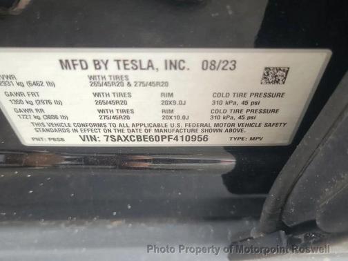 2023 Tesla Model X Plaid Tri Motor All-Wheel Drive