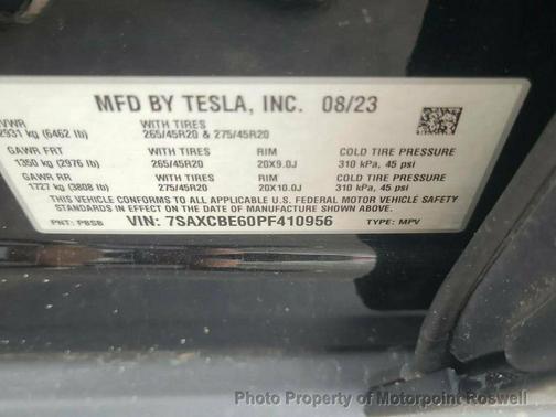 2023 Tesla Model X Plaid Tri Motor All-Wheel Drive