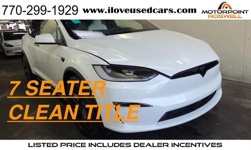 Pearl White Multi-Coat 2026 Tesla Model X All-Wheel Drive