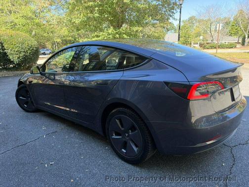 Gray 2022 Tesla Model 3 Long Range