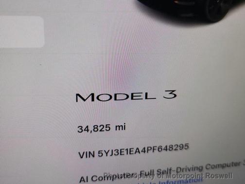 Solid Black 2023 Tesla Model 3 Standard Range