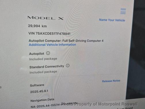 Frost Blue Metallic 2026 Tesla Model X All-Wheel Drive