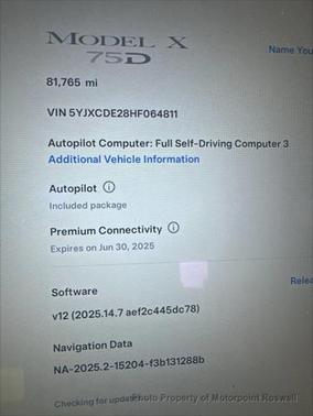2017 Tesla Model X 75D