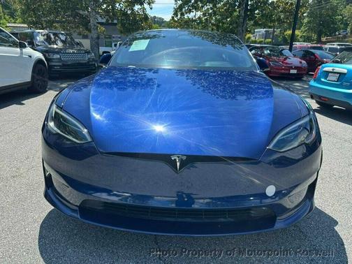 Pearl White Multi-Coat 2022 Tesla Model S Dual Motor All-Wheel Drive