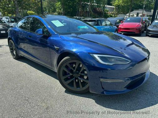 Pearl White Multi-Coat 2022 Tesla Model S Dual Motor All-Wheel Drive