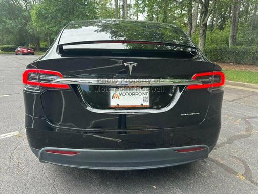 Solid Black 2020 Tesla Model X Long Range Plus Dual Motor All-Wheel Drive