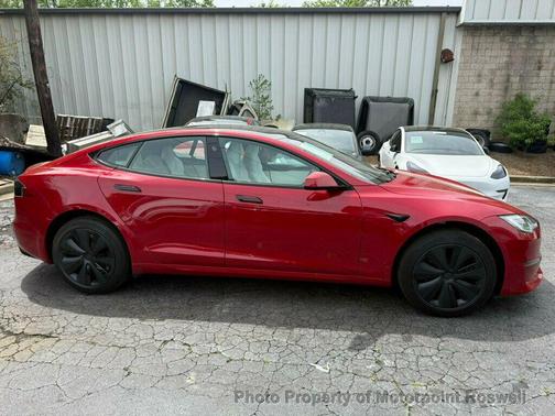 Red Multi-Coat 2021 Tesla Model S Long Range