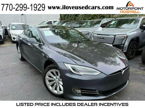 Gray 2018 Tesla Model S 100D