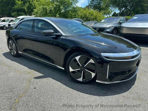 Infinite Black Metallic 2024 Lucid Air Touring
