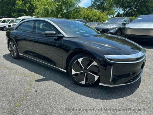 Infinite Black Metallic 2024 Lucid Air Touring