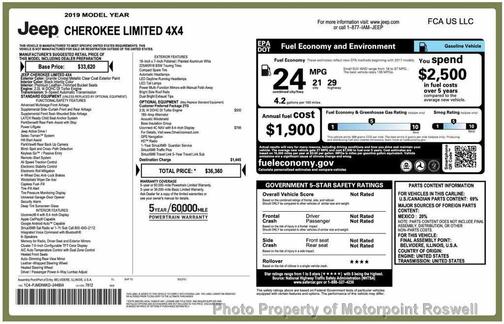 2019 Jeep Cherokee Limited