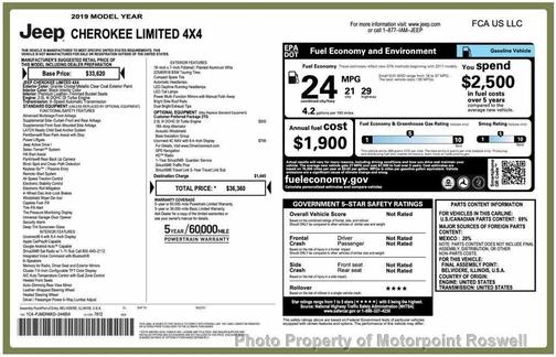 2019 Jeep Cherokee Limited