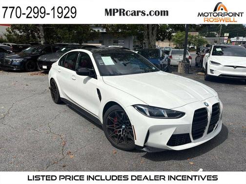 Alpine White 2025 BMW M3 Competition