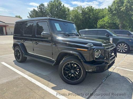 Black 2025 Mercedes-Benz G-Class 4MATIC