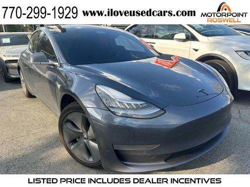 Midnight Silver Metallic 2019 Tesla Model 3 Standard Range Plus